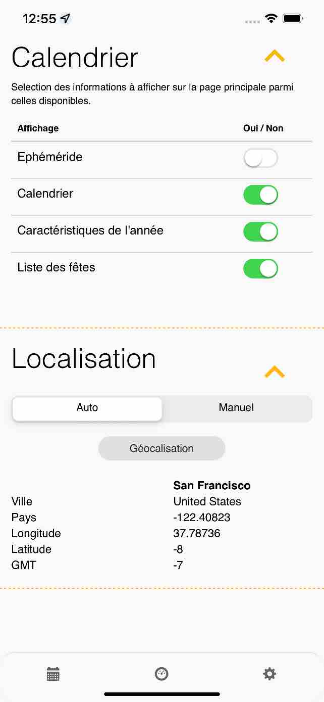 hebraic - Géolocalisation manuelle